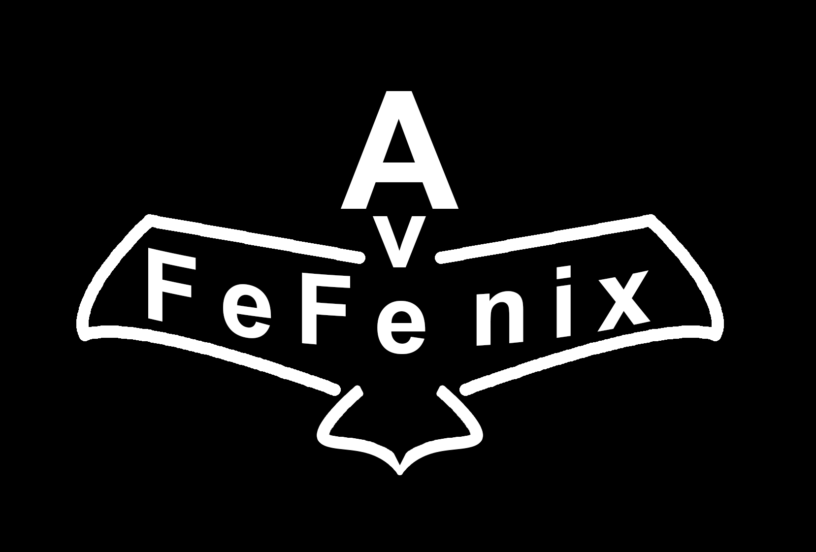 Logo del cantante y compositor AveFeFénix